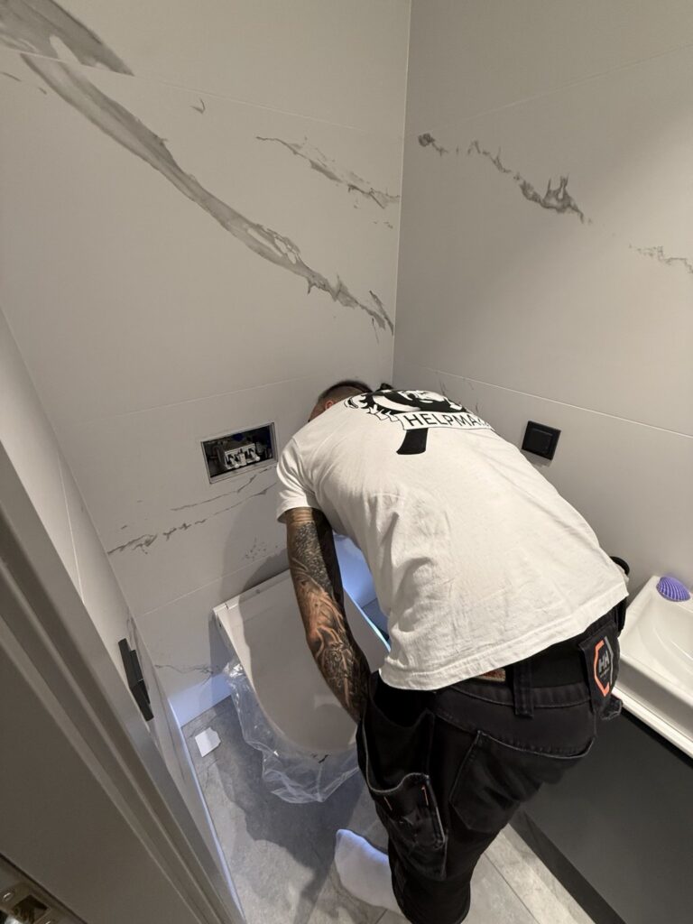 TOTO WASHLET lõppseadistus pärast paigaldust